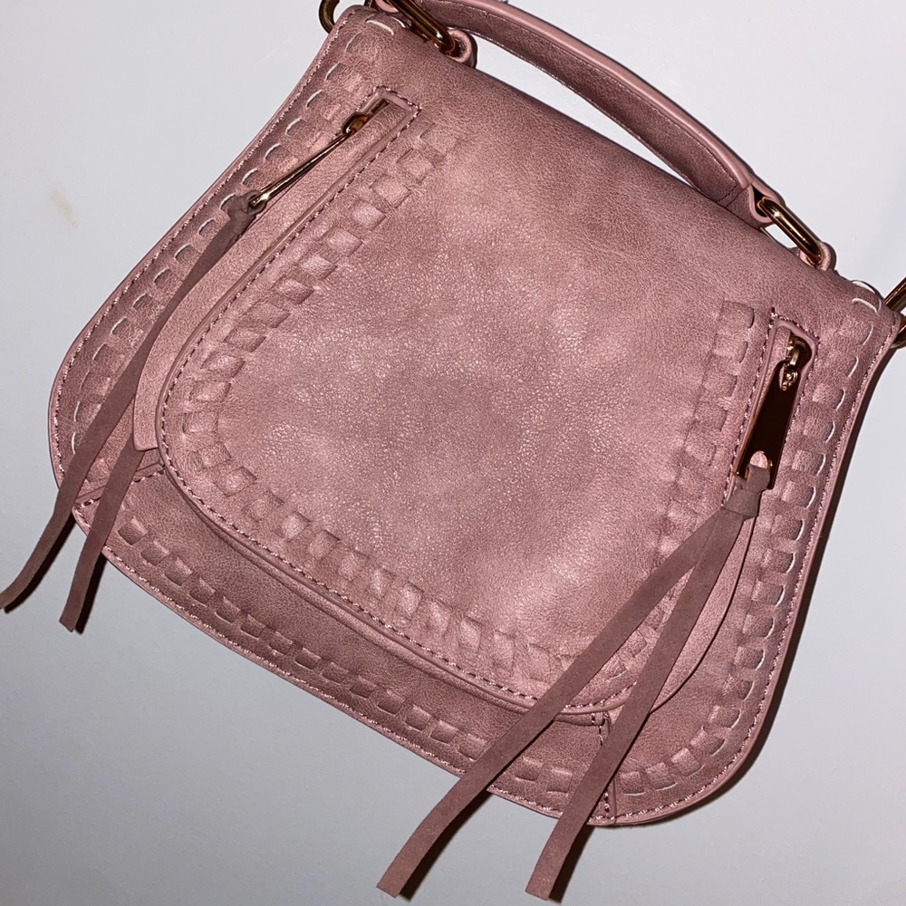Dusty Pink Crossbody Purse